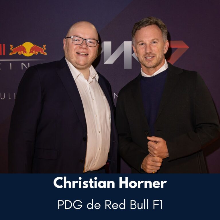 Matthieu Kaczmarek & Christian Horner - Red Bull
